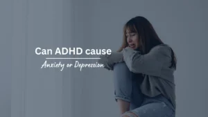 a women suffering from ADHD and anxiety and needs help